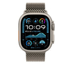 Apple 49mm Natural Titanium Milanese Loop - Small
