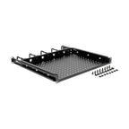 Tripp Lite SRWSHELF4P1U SmartRack Cantilevered Steel Rack Shelf - 1U, Vented, Integrated Cable Rings, 14.2 in. Deep, Holds up to 50 lbs (22.2 kgs)