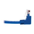 Tripp Lite N204-001-BL-UD Up/Down-Angle Cat6 Gigabit Molded UTP Ethernet Cable (RJ45 Up-Angle M to RJ45 Down-Angle M), Blue, 1 ft. (0.31 m)