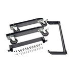 Tripp Lite CSHANDLEKIT Mobile Cart Conversion Kit with Handle, Casters and Power Cord Manager for Tablet/Chromebook Charging Stations