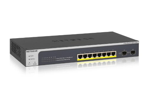 NETGEAR GS510TLP Managed L2/L3/L4 Gigabit Ethernet (10/100/1000) Power over Ethernet (PoE) Black