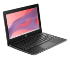 HP Chromebook Fortis G10 Intel® N N100 29.5 cm (11.6") Touchscreen HD 8 GB LPDDR5x-SDRAM 64 GB eMMC Wi-Fi 6E (802.11ax) ChromeOS Black