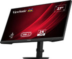 Viewsonic VG Series VG2709-2K-MHDU-2 computer monitor 68.6 cm (27") 2560 x 1440 pixels Quad HD LED Black