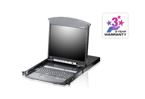 ATEN KL1508AiN KVM switch Rack mounting Black