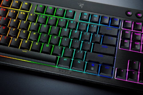 Razer BlackWidow V4 keyboard Gaming USB + RF Wireless + Bluetooth QWERTY US International Black