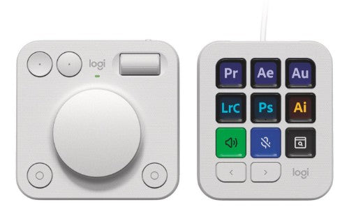 Logitech MX Creative Console Keypad Bluetooth/USB Grey