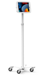 Compulocks iPad 10.9" 10th Gen Space Enclosure Medical Rolling Cart White
