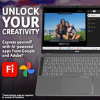 Acer Chromebook Plus 514 CB514-5H Traditional Laptop - Intel Core 5 120U, 8GB, 512GB SSD, Integrated Graphics, 14" WUXGA, Chrome OS, Iron