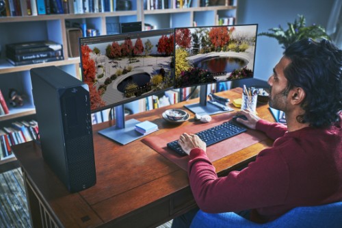 HP Z2 G9 Intel® Core™ i7 i7-14700 16 GB DDR5-SDRAM 512 GB SSD NVIDIA T1000 Windows 11 Pro SFF Workstation AI Workstation Black