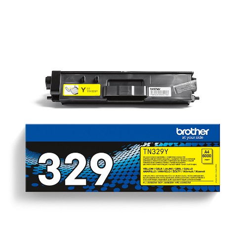 Brother TN-329Y Toner-kit yellow extra High-Capacity, 6K pages ISO/IEC 19798 for Brother DCP-L 8450