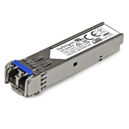 StarTech.com MSA Uncoded SFP Module - 1000BASE-LX - 1GbE Single Mode Fiber (SMF) Optic Transceiver - 1GE Gigabit Ethernet SFP - LC 10km - 1310nm - DDM
