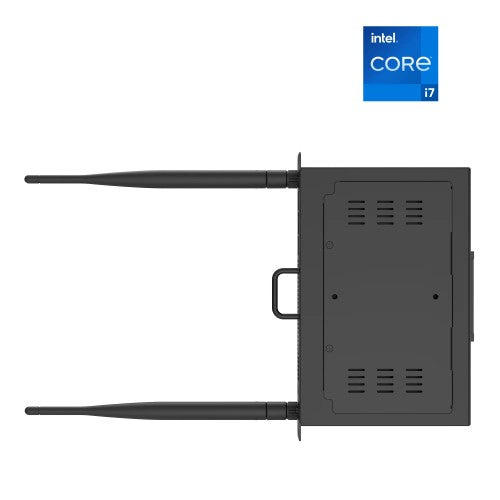 BenQ TEY41-i7 Intel® Core™ i7 i7-1255U 16 GB DDR4-SDRAM 256 GB SSD Windows 11 Pro Rack-mounted chassis PC Black