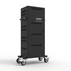 Port Designs 901965 portable device management cart/cabinet Portable device management cabinet Black