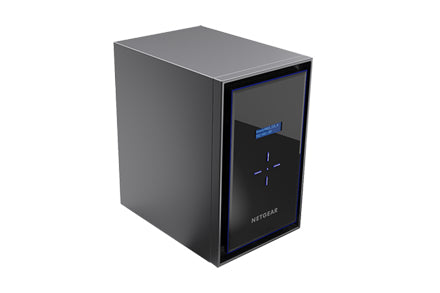 NETGEAR RN428 NAS Desktop Intel Atom® 4 GB DDR4 32 TB ReadyNAS OS Black
