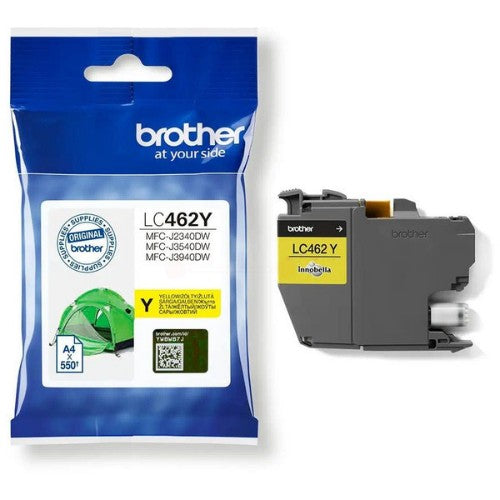 Brother LC-462Y Ink cartridge yellow, 550 pages ISO/IEC 19752 for Brother MFC-J 2340