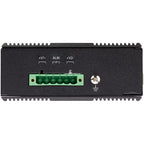 StarTech.com Industrial 6 Port Gigabit Ethernet Switch - 4 PoE RJ45 +2 SFP Slots 30W PoE+ 12-48VDC 10/100/1000 Rugged Power Over Ethernet LAN Switch -40C to 75C - DIN Mountable