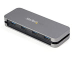 StarTech.com 4 Port USB C Hub - 4x USB-A - USB 3.0 Type-C Hub - USB 3.2 Gen 1 (5Gbps) - Bus Powered Portable USB-C to USB-A Adapter Laptop Hub - 11.2" (28.5cm) Cable w/ Cable Management