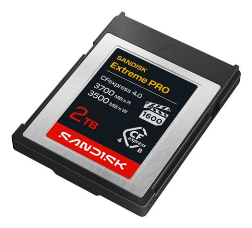 SanDisk Extreme PRO CFexpress 4.0 Type B 2 TB CFexpress Type B