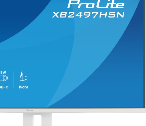 iiyama ProLite XB2497HSN-W1 computer monitor 60.5 cm (23.8") 1920 x 1080 pixels Full HD LED White