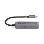 StarTech.com 2.5GbE USB-C to Ethernet Adapter, 100W PD Pass-Through, NBASE-T NIC, USB 3.0 Type-C 2.5/1G Multi Speed Network, Thunderbolt Compatible, Windows & Mac