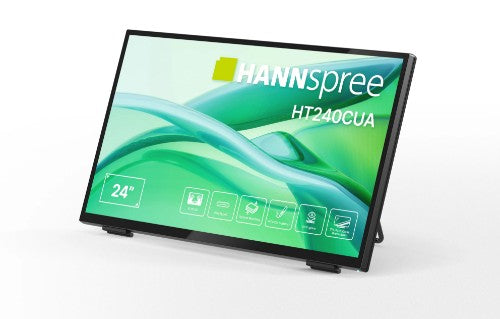 Hannspree HT240CUA computer monitor 60.5 cm (23.8") 1920 x 1080 pixels Full HD LED Touchscreen Black