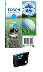 Epson C13T34724010/34XL Ink cartridge cyan high-capacity, 950 pages 10.8ml for Epson WF-3720