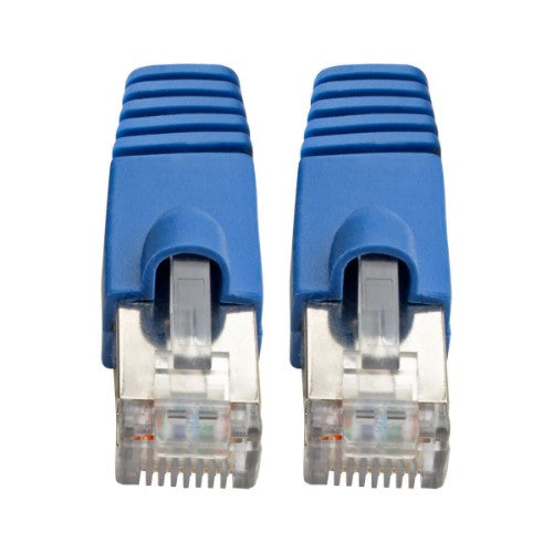 Tripp Lite N262-005-BL Cat6a 10G Snagless Shielded STP Ethernet Cable (RJ45 M/M), PoE, Blue, 5 ft. (1.52 m)