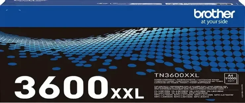 Brother TN-3600XXL Toner-kit extra High-Capacity, 11K pages ISO/IEC 19752 for Brother HL-L 5200/6410/MFC-L 6710