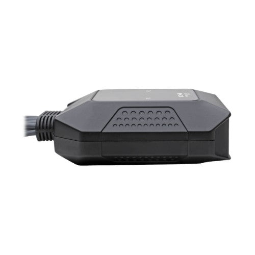 Tripp Lite B032-DPUA2 2-Port DisplayPort 1.1/USB KVM Switch with Audio/Video, Built-In Cables, USB Peripheral Sharing