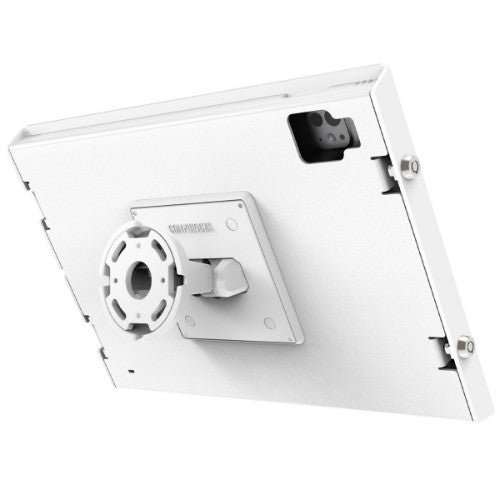 Compulocks iPad Pro M4 & M5 13", Apex Enclosure Tilting Wall Mount - White