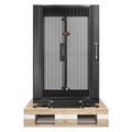 APC NetShelter SX, Server Rack Enclosure, 18U, Shock Packaging, Black, 925H x 600W x 900D mm