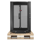 APC NetShelter SX, Server Rack Enclosure, 18U, Shock Packaging, Black, 925H x 600W x 900D mm