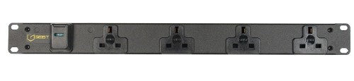 Vertiv EGVHVRB042-102UKLPS6-IP44 power distribution unit (PDU) 4 AC outlet(s) Black