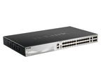 D-Link 24 x SFP ports Layer 3 Stackable Managed Gigabit Switch