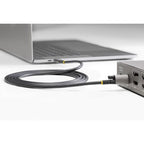 StarTech.com 50cm (20in) USB-C Cable, Top Screw Locking, USB 10Gbps, 100W (5A) Power Delivery, 8K 60Hz / 4K 144Hz DP Alt Mode - Thunderbolt Compatible
