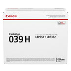 Canon 0288C001/039H Toner cartridge black high-capacity, 25K pages ISO/IEC 19752 for Canon LBP-351
