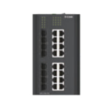 D-Link 24-Port Gigabit Industrial Managed Switch with 4 x 10G SFP+ and 4 x SFP Ports