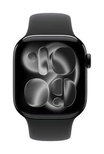 Apple MXLJ3ZM/A smart wearable accessory Band Black Fluoroelastomer