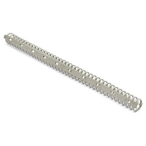 StarTech.com Flexible Cable Management Raceway Spine Vertebrae, 1-1/8"(29mm)W x 1"(25mm)H - 20"(0.5m) length, Nylon 66 Network Cable/Power Cord Hider Kit, Wall Wire Duct System, UL Listed