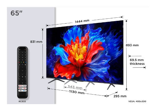 TCL P8K 65P8K 65" 4K QLED HDR Smart TV