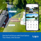 TP-Link Tapo TC47 security camera Dome IP security camera Indoor & outdoor 2304 x 1296 pixels Ceiling