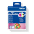 Brother LC-527XLVAL Ink cartridge multi pack Bk,C,M,Y high-capacity 3500pg + 3x2000 pg Pack=4 for Brother MFC-J 4350/6560/6975