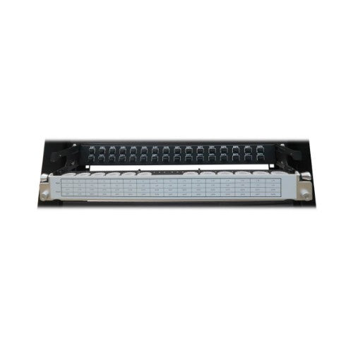 Tripp Lite N48LSM-32X32 Spine-Leaf MPO Panel with Key-Up to Key-Up MTP/MPO Adapter - 12F MTP/MPO-PC M/M, 8F OM4 Multimode, 32 x 32 Ports, 1U