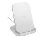 Logitech Powered Stand Headset, Smartphone, Watch White AC Wireless charging Indoor