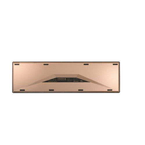 CHERRY DW 9000 SLIM keyboard Mouse included RF Wireless + Bluetooth Czech, Slovakian Black, Bronze