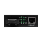 Tripp Lite N785-INT-SC-MM Gigabit Multimode Fiber to Ethernet Media Converter, 10/100/1000 SC, International Power Supply, 850 nm, 550M (1804.46 ft.)