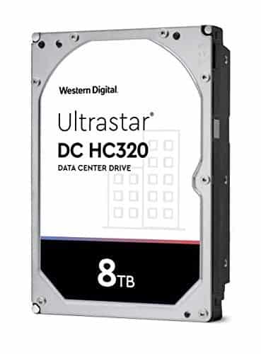 Western Digital Ultrastar DC HC320 internal hard drive 8 TB 7200 RPM 256 MB 3.5" Serial ATA III