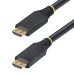 StarTech.com 35ft (10.6m) Active High Speed HDMI Cable with Gripping Connectors, 4K 60Hz/1440p 144Hz, HDR10/HDCP 2.2/ARC, 18Gbps, UHD HDMI 2.0 Cord for TV/Monitor/Display, TPE Jacket