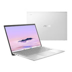 ASUS Chromebook Plus CX54 CB5403CMA-QM0130 Intel Core Ultra 5 115U 35.6 cm (14") Touchscreen WQXGA 16 GB LPDDR5x-SDRAM 256 GB SSD Wi-Fi 6E (802.11ax) ChromeOS UK English Silver