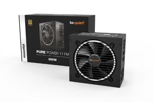 be quiet! PURE POWER 11 550W FM power supply unit 20+4 pin ATX ATX Black